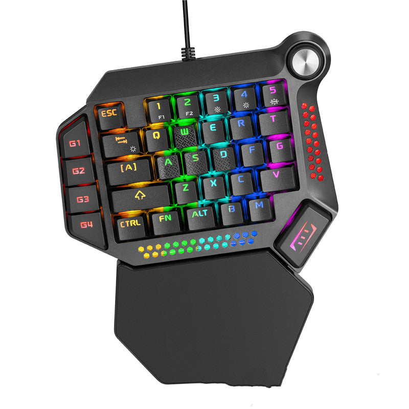 Colorful RGB Macro Recording Gaming Keyboard