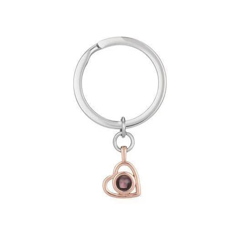 Romantic Necklace Nano Projection Customized Color Pictures Photo Love