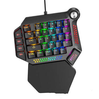 Colorful RGB Macro Recording Gaming Keyboard