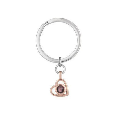 Romantic Necklace Nano Projection Customized Color Pictures Photo Love
