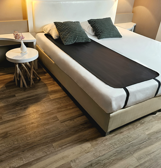Grounding Mat for Bed, Dream Roam Grounding Sleep Solution, Stress Relief Conductive Mattress Cover, Safety Adapter, 2 Cords, Premium Packaging, 2-Year Warranty, Twin: 27"x73" Queen: 54"x73" Multipurpose: 35.5”x16”